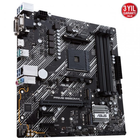 Asus Prime B550M-K ARGB AM4 Ryzen DDR4 Hdmi Dp