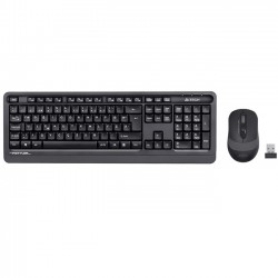 A4-Tech FG1010 F Klavye Mouse Set Gri (Kablosuz)