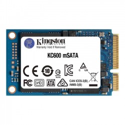 Kingston KC600 256GB mSATA SSD (550-500MB/s)