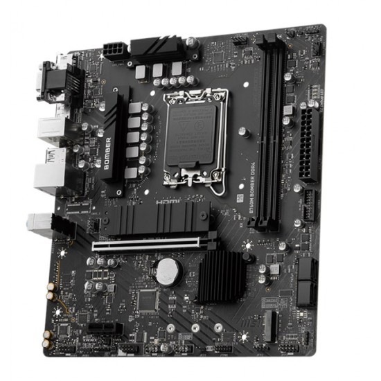 MSI B660M Bomber D4 1700P Vga Hdmi MSI B660M Bomber D4 1700P Vga Hdmi