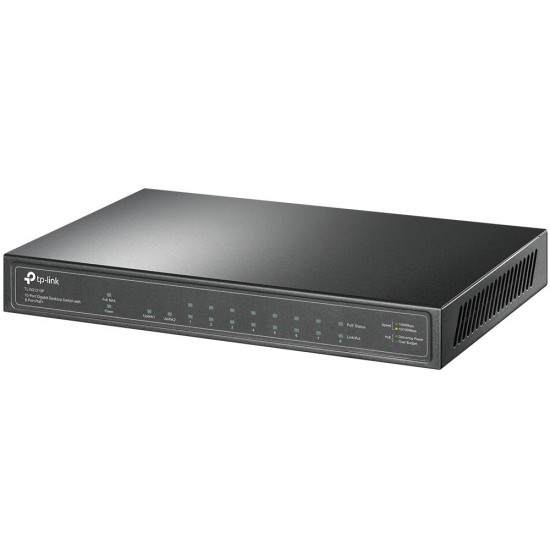 Tp-Link TL-SG1210P 10Port Gigabit 8Port PoE Switch Tp-Link TL-SG1210P 10Port Gigabit 8Port PoE Switch