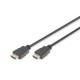 Digitus HDMI Kablo Altın Uçlu Siyah (3m) FHD Digitus HDMI Kablo Altın Uçlu Siyah (3m) FHD