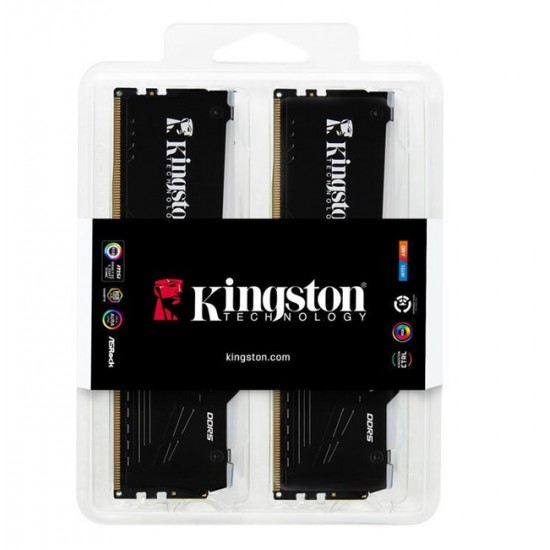 Kingston RGB 32G 2x16 6000 D5 KF560C36BBE2AK2-32TR