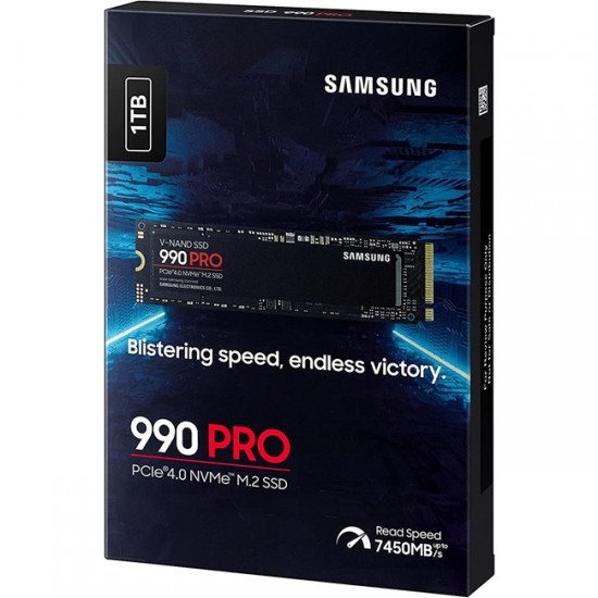 Samsung 990 Pro 1TB M.2 NVMe SSD (7450/6900MB/s)