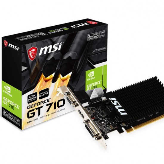 MSI GeForce GT 710 2GD3H 2GB DDR3 64Bit LP