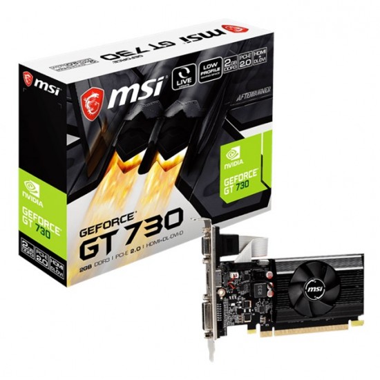 MSI GeForce GT 730 N730K-2GD3/LP 2GB GD3 64Bit